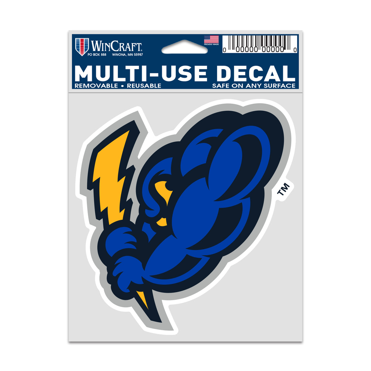 Cloud Man Logo Decal – Trenton Thunder Official Store
