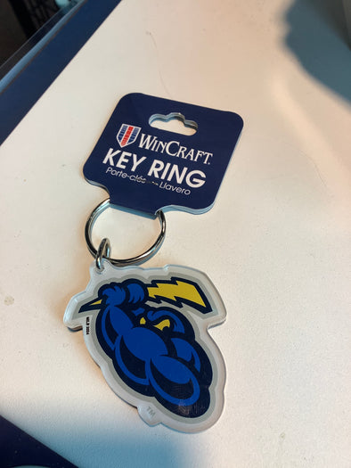 Thunder Logo Keychain