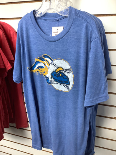 Youth Baseball Flames Tee