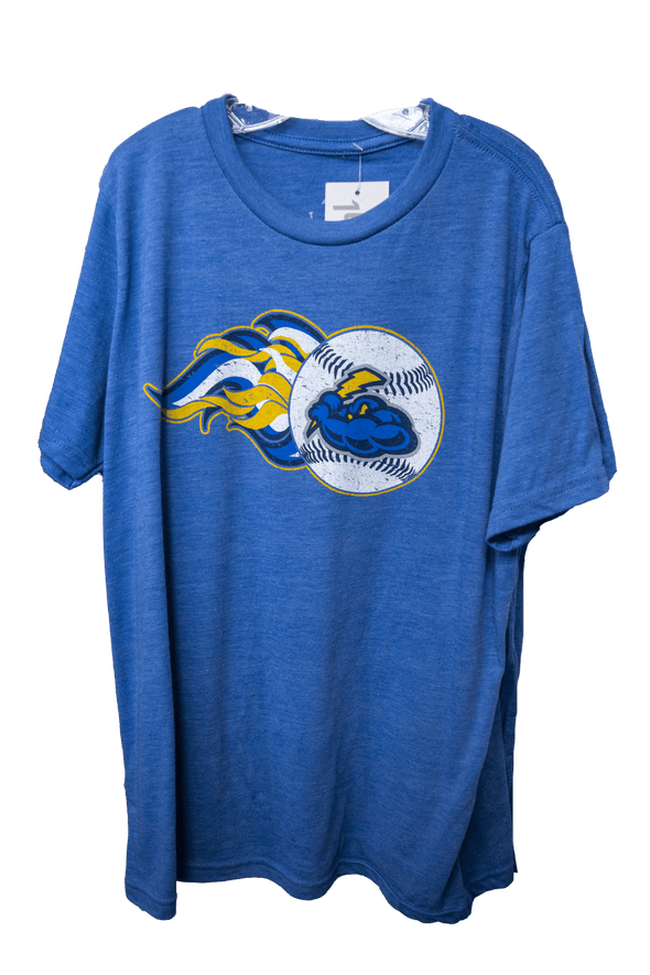 Youth Baseball Flames Tee