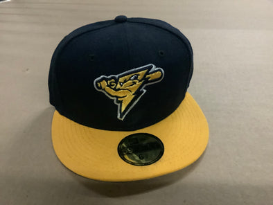 Strike Navy/Gold New Era 5950 Fitted Cap
