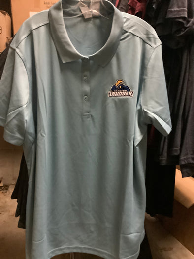 Women’s Light Blue Logo Polo