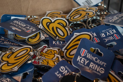 Trenton Goldens Acrylic Keychain