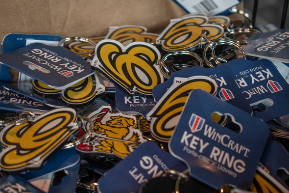 Trenton Goldens Acrylic Keychain