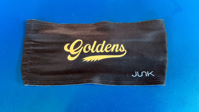 Goldens Black Wordmark Headband