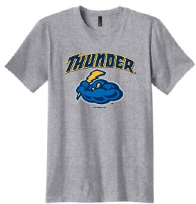 Trenton Thunder Under Armour Carbon Heather Tech Tee 3XL