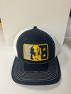Navy and White Rookie Cap