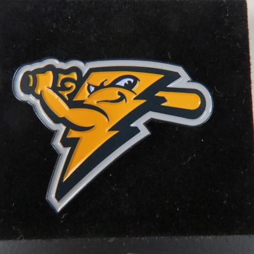 Trenton Thunder Strike logo Pin