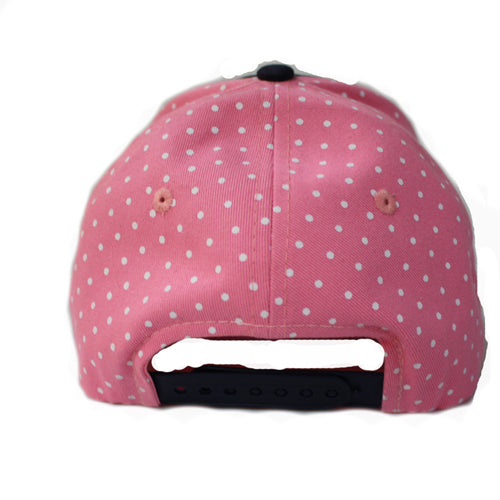 Youth Adjustable Girls Dots Cap